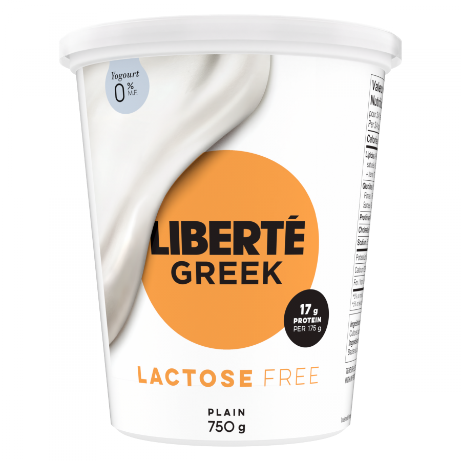 Plain 0% Lactose free ;