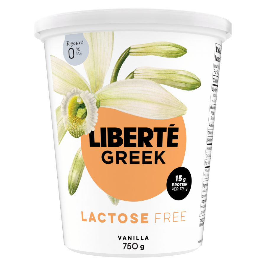 Vanilla 0% lactose free  ;