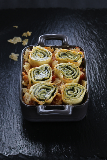spinach-and-liberte-cottage-cheese-lasagna-roundels